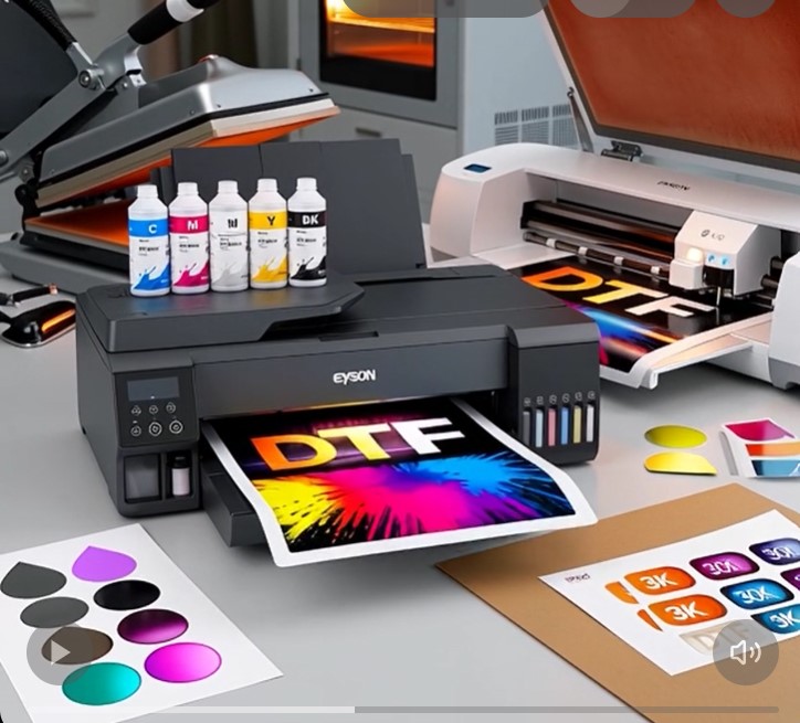 Epson XP600 Dijital Baskı Makinesi - DTF + Damla Etiket + Folyo + Matbaa Baskı