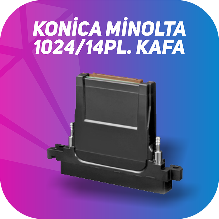 Konica Minolta 1024/14PL Solvent Kafa
